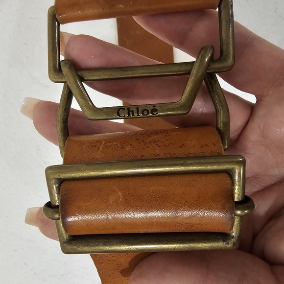 Chloe Rare Vintage Leather Belt - Picture 2 of 7